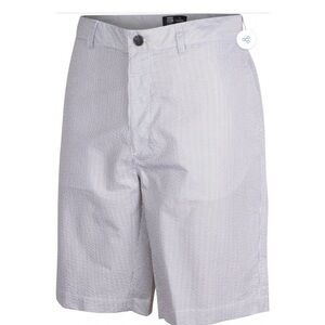 40 Three Sixty Six Seersucker Golf Short Men Casual Walk Quick Dry 10" Inseam